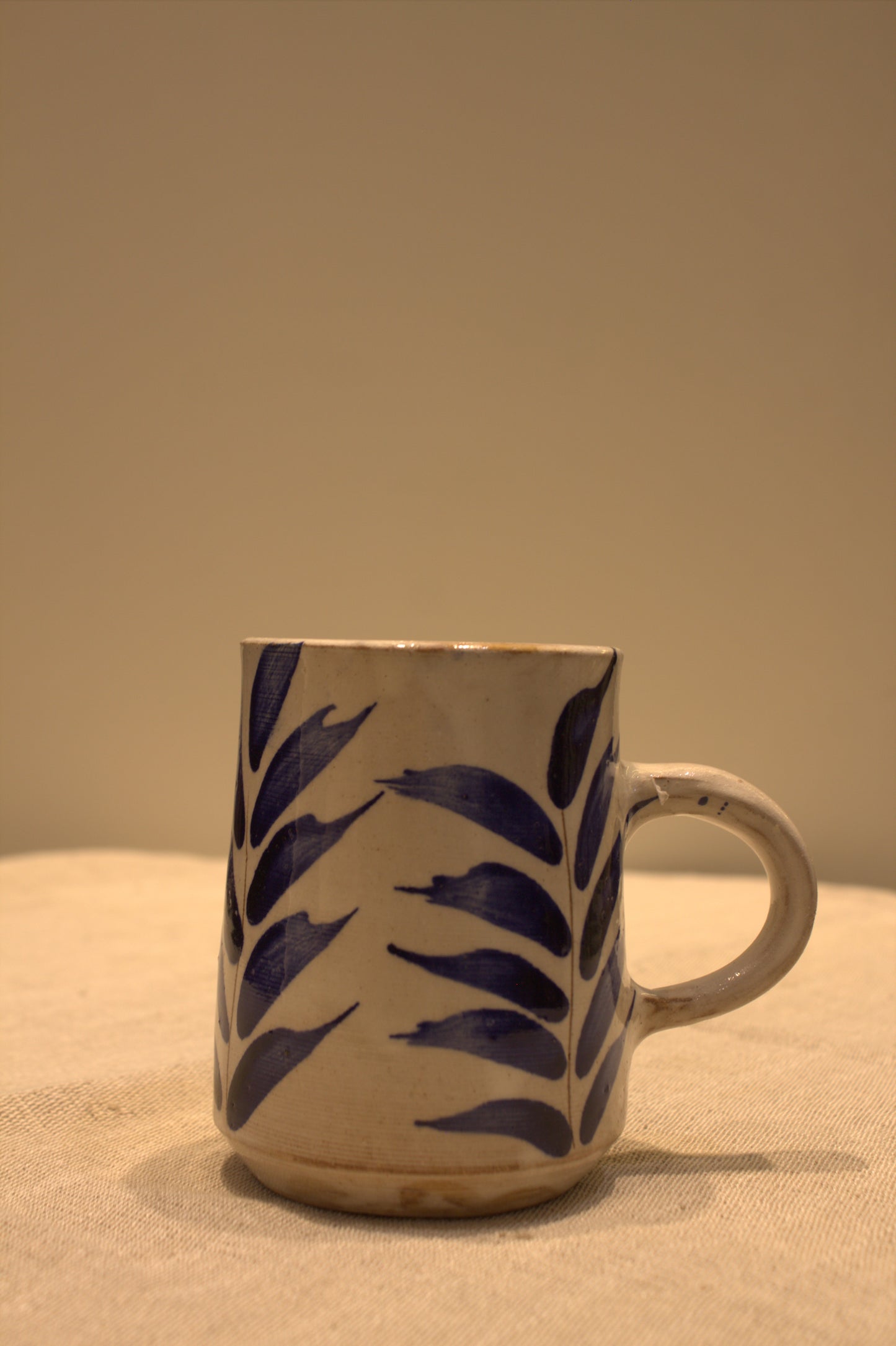 Blue Leaves Mug