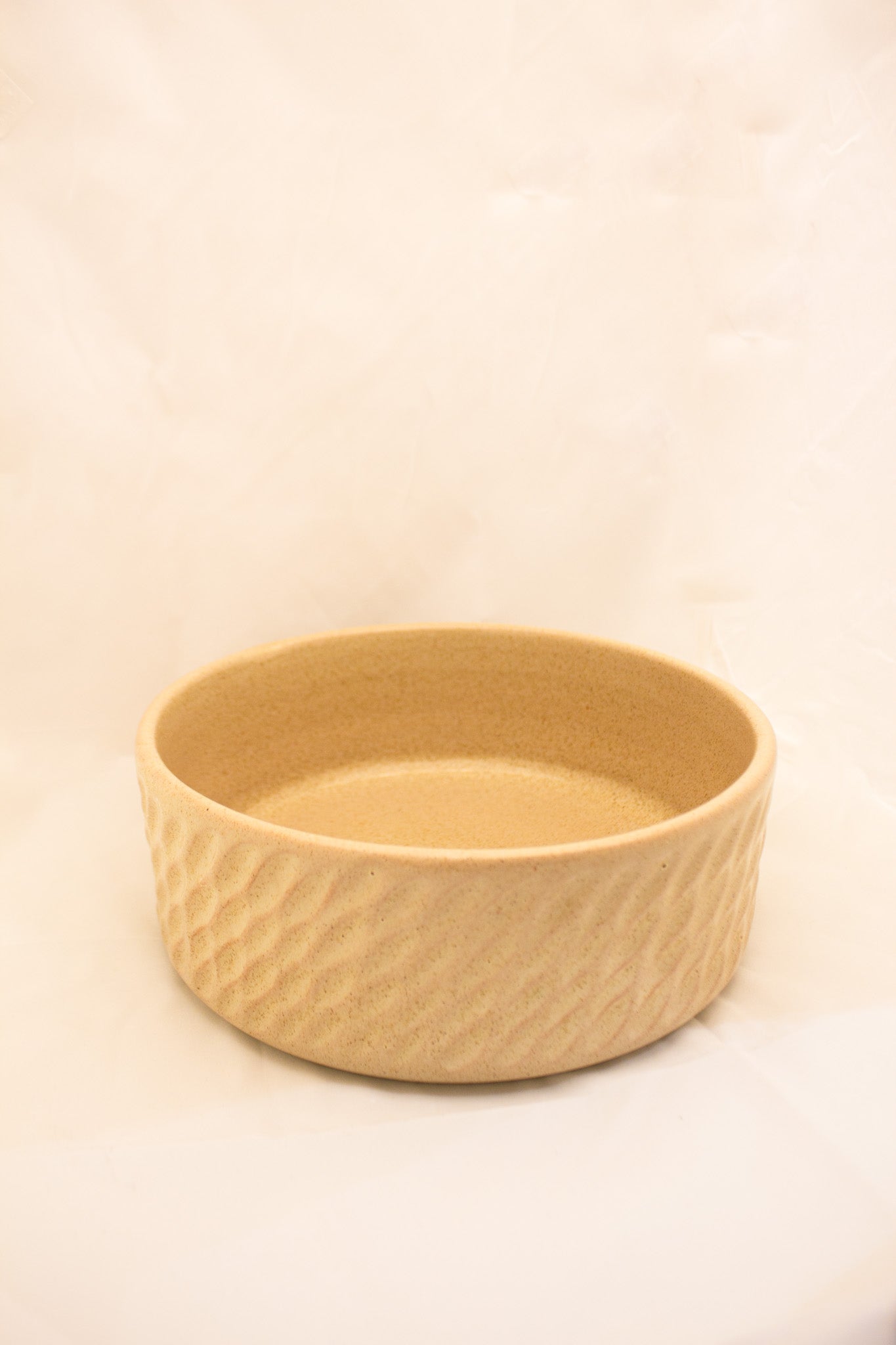 Feathered Flat Cream Bowl (Small)