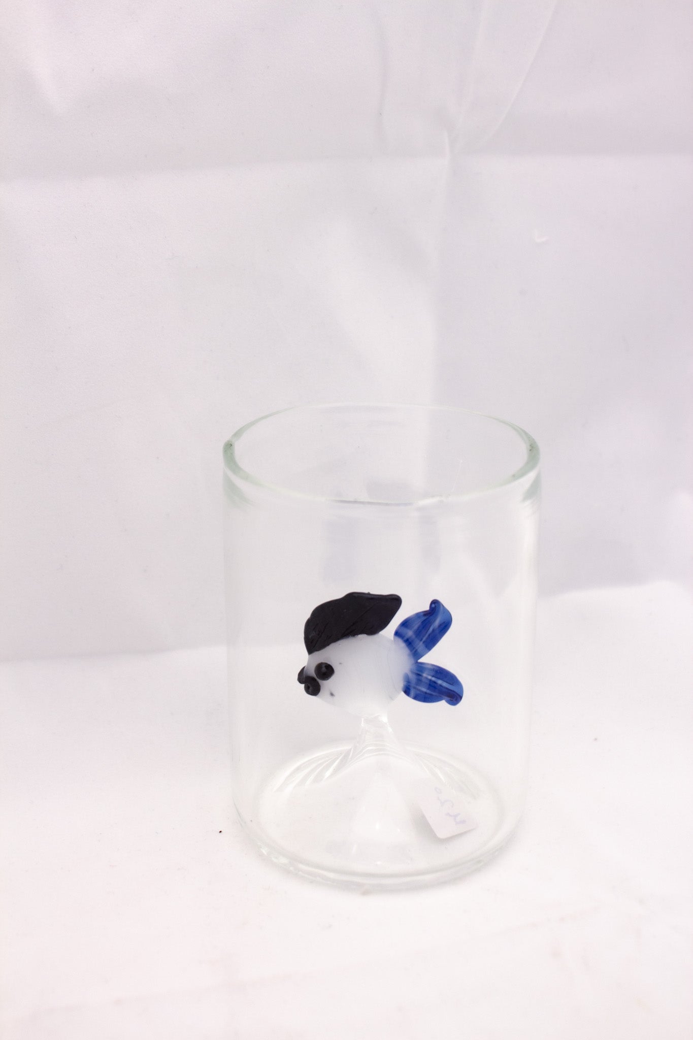 Fish Story Glass Cup