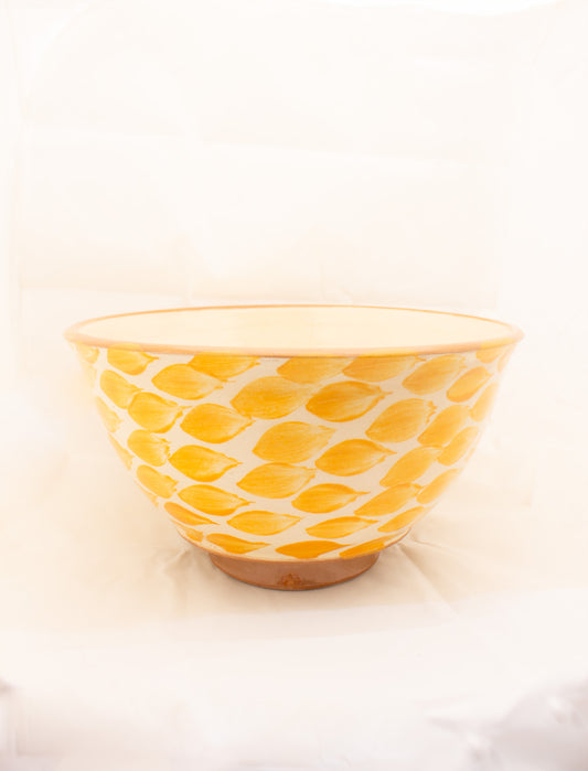 Yellow Petal Bowl L