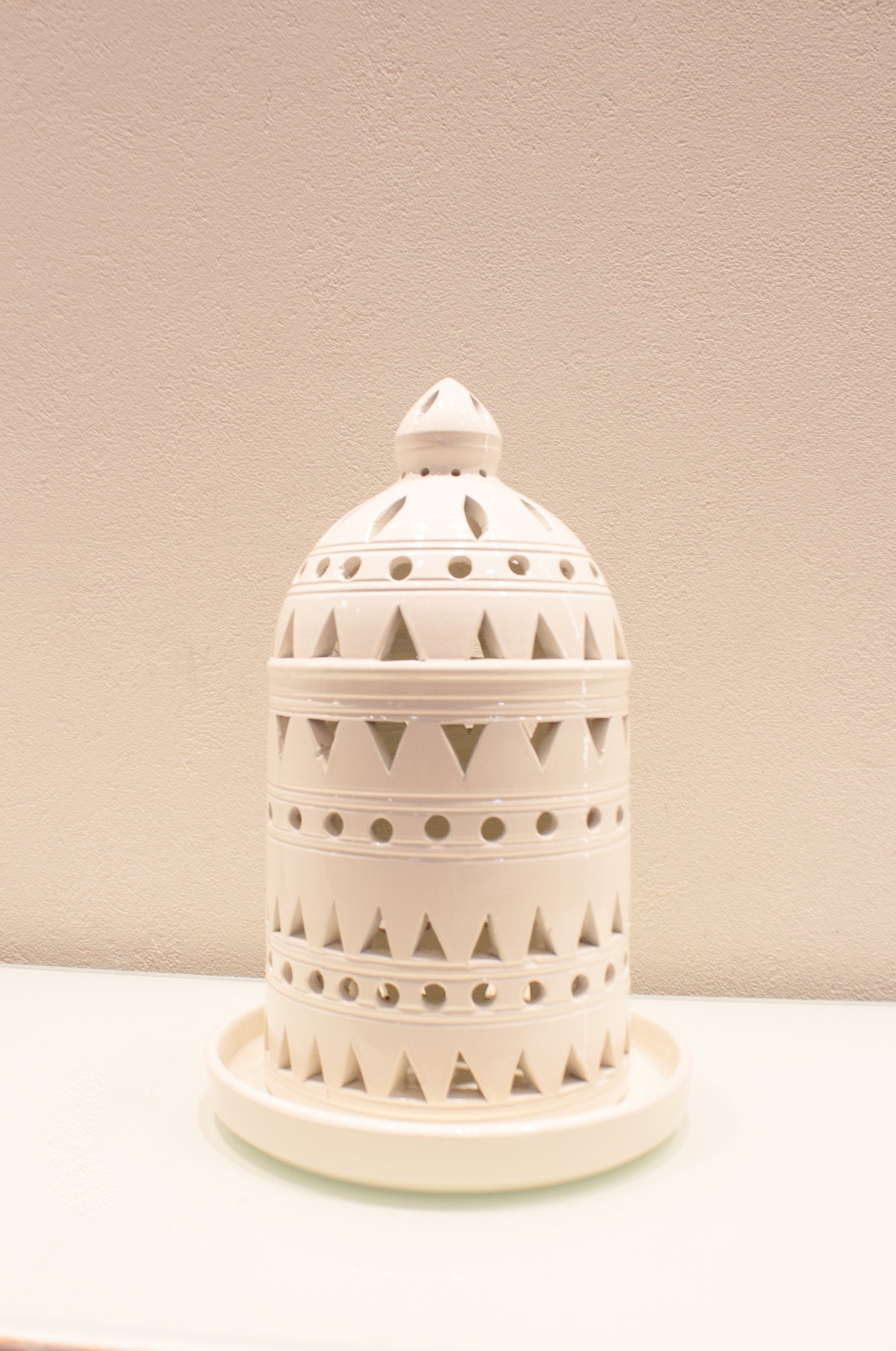 Lantern Pottery White