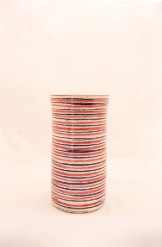 Red Lines Vase