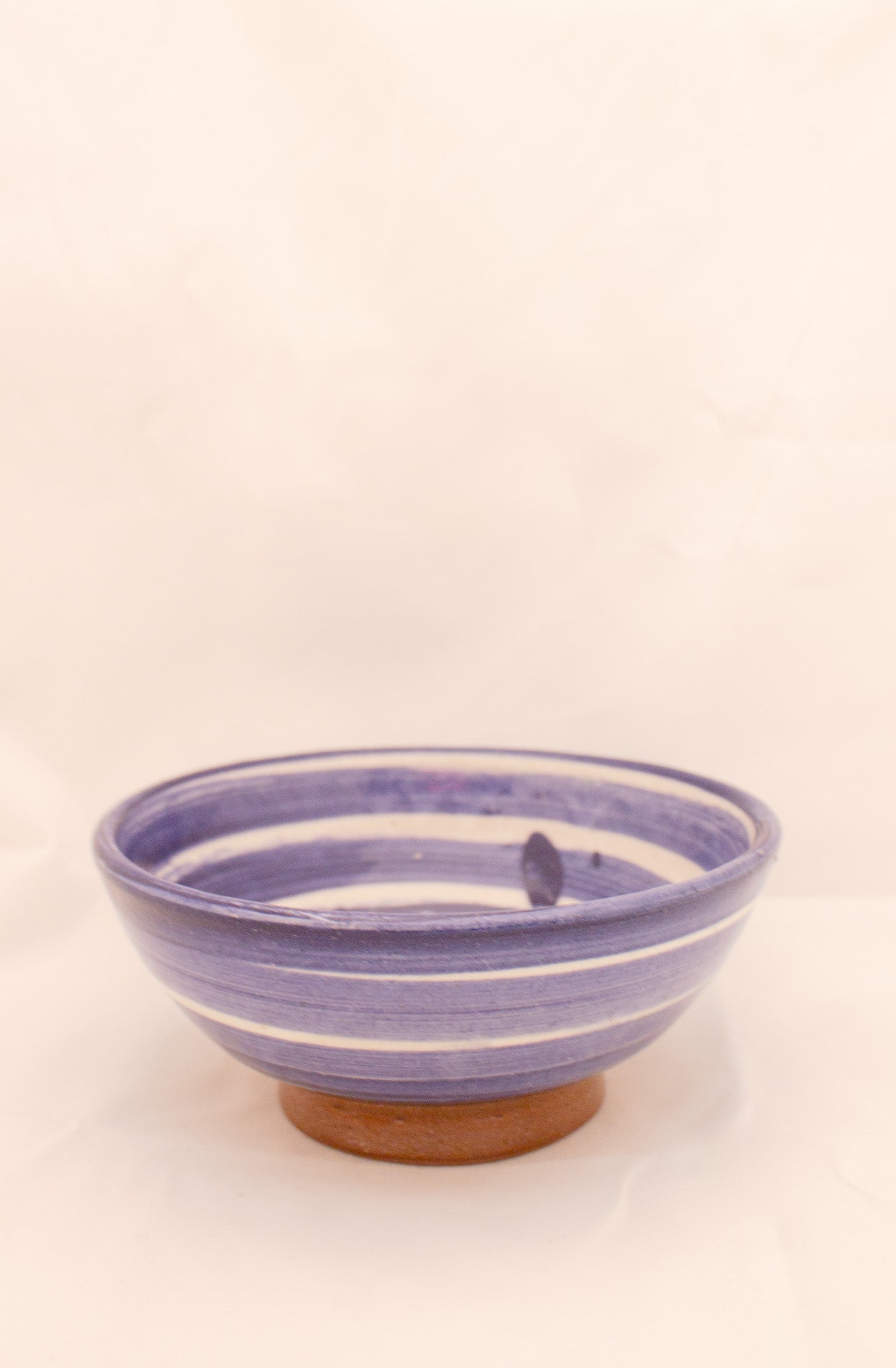 Blue Spiral Bowl