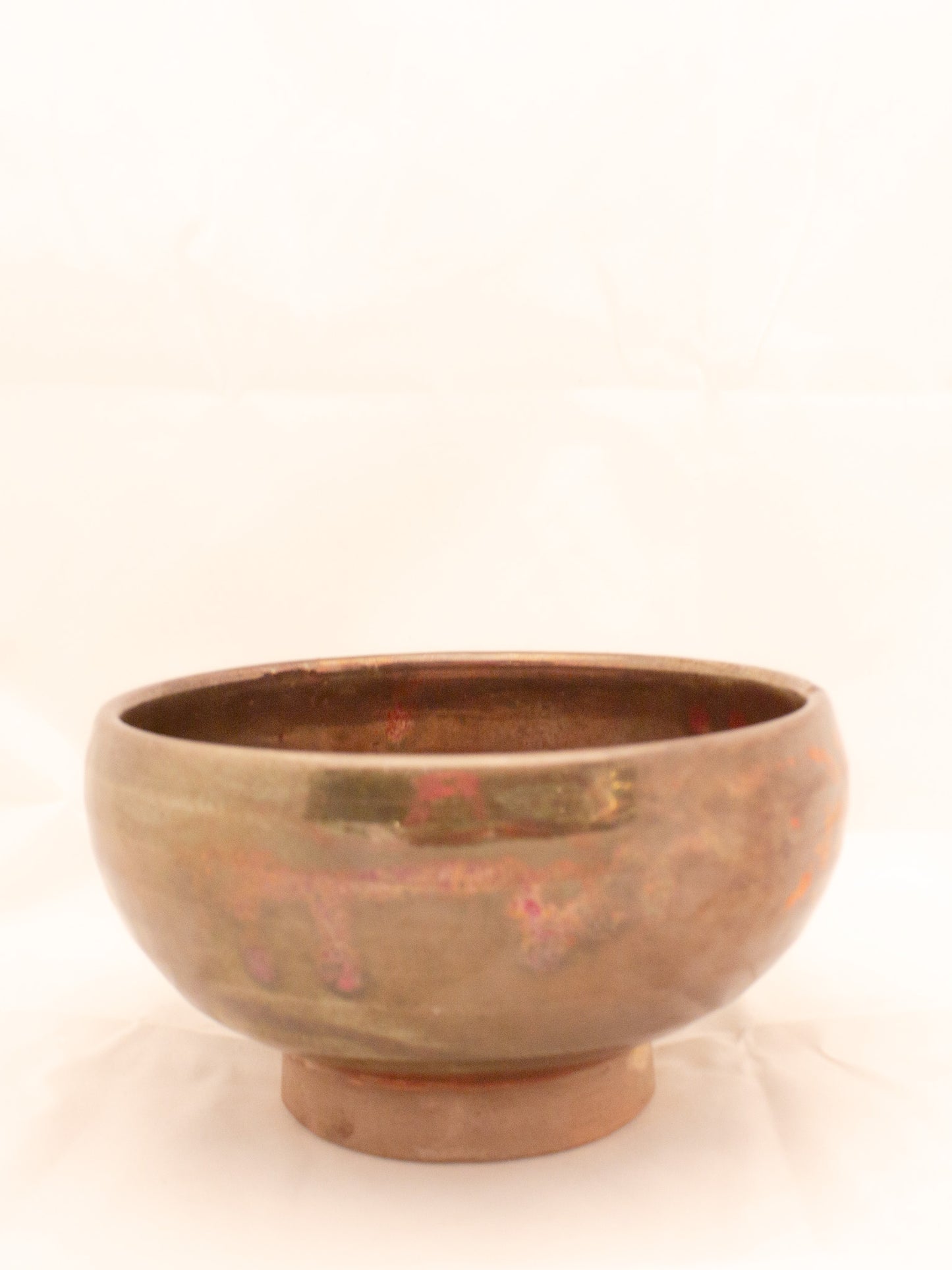 Metallic Medium Red Bowl