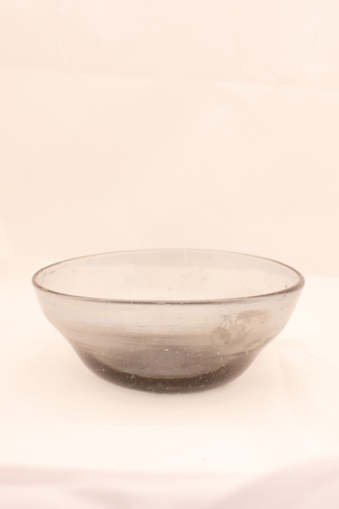 Grey Glass Bowl