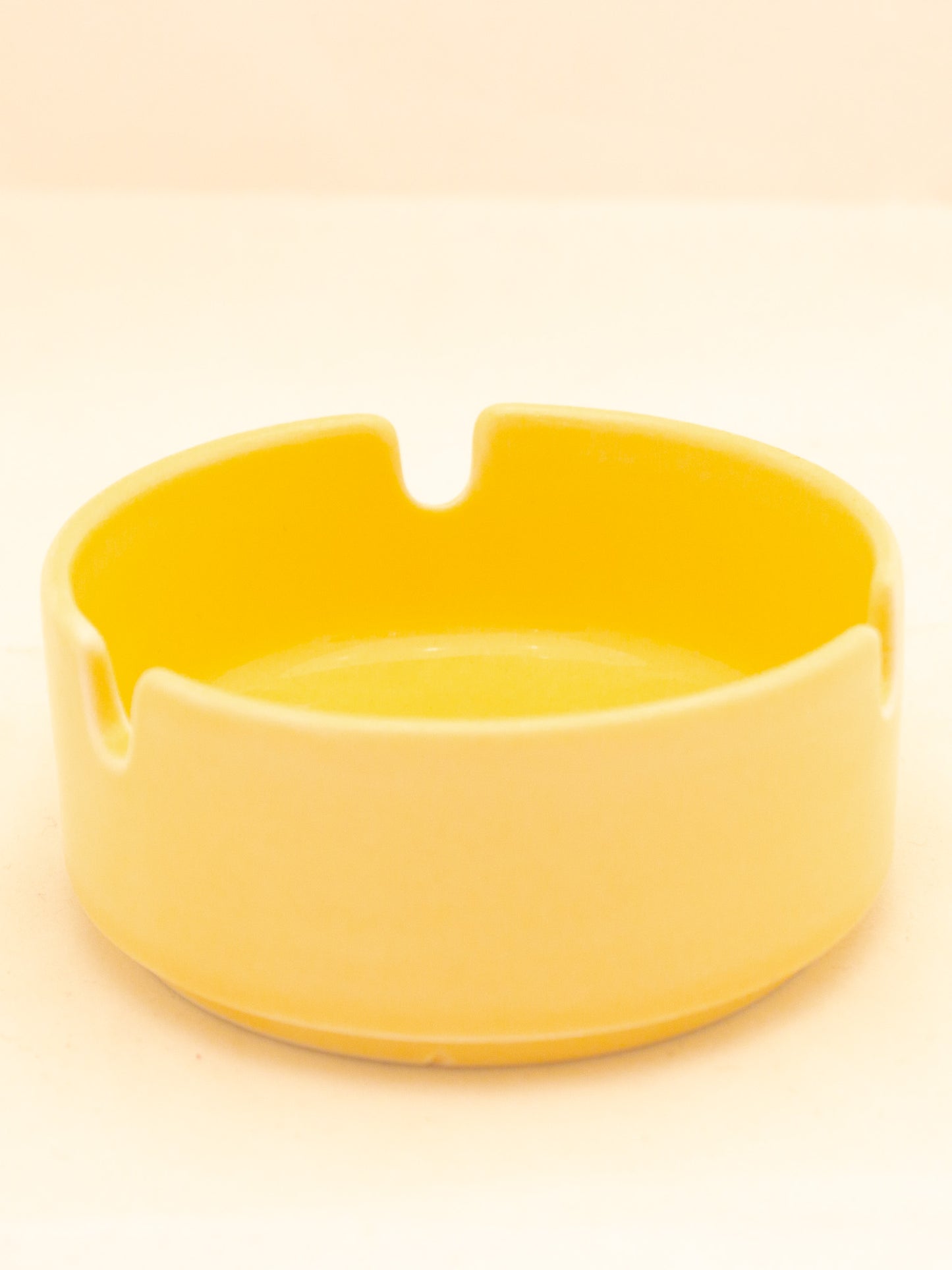 Butter Yellow Ashtray