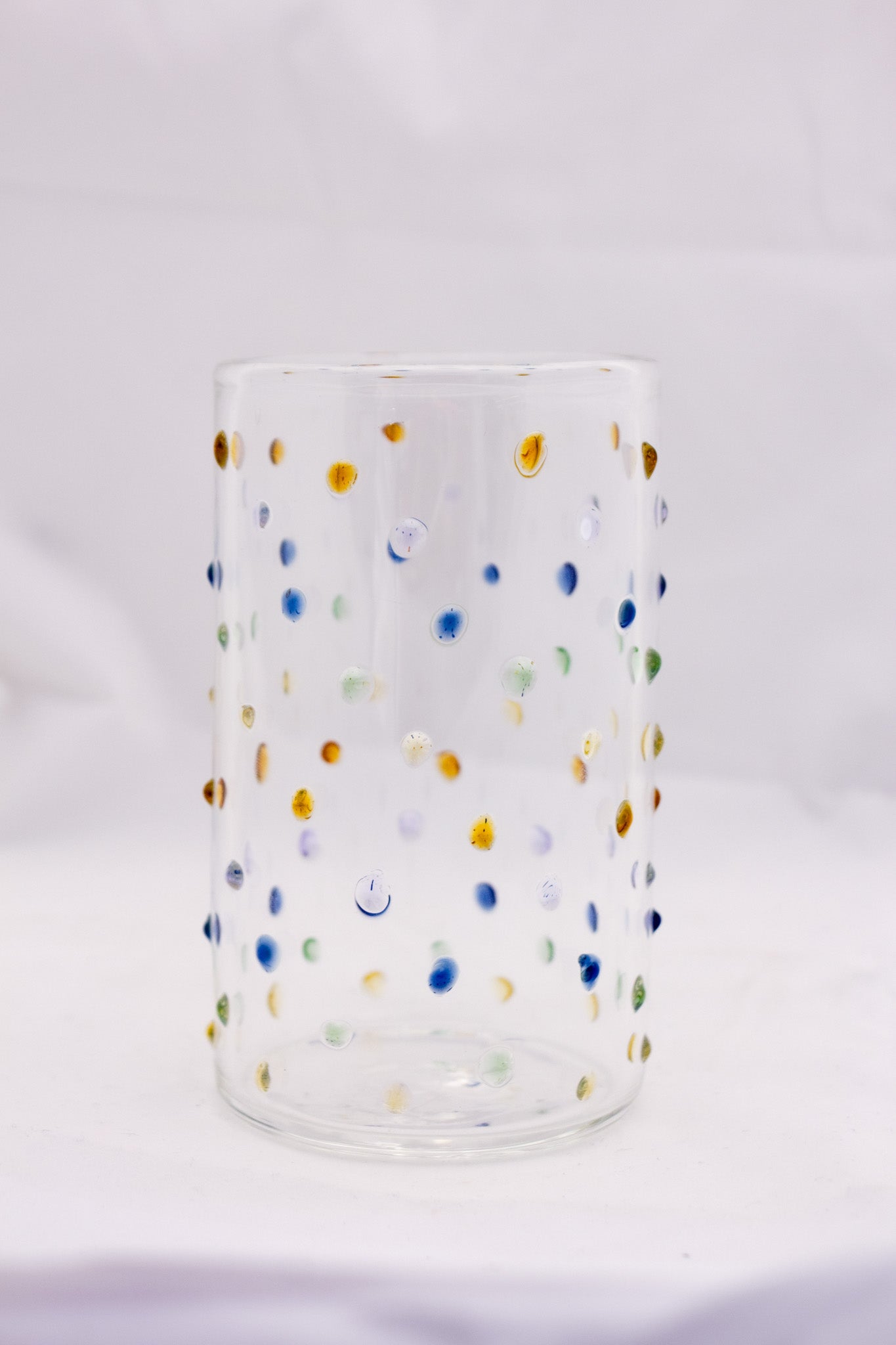 Dots Glass Cup Multicolor