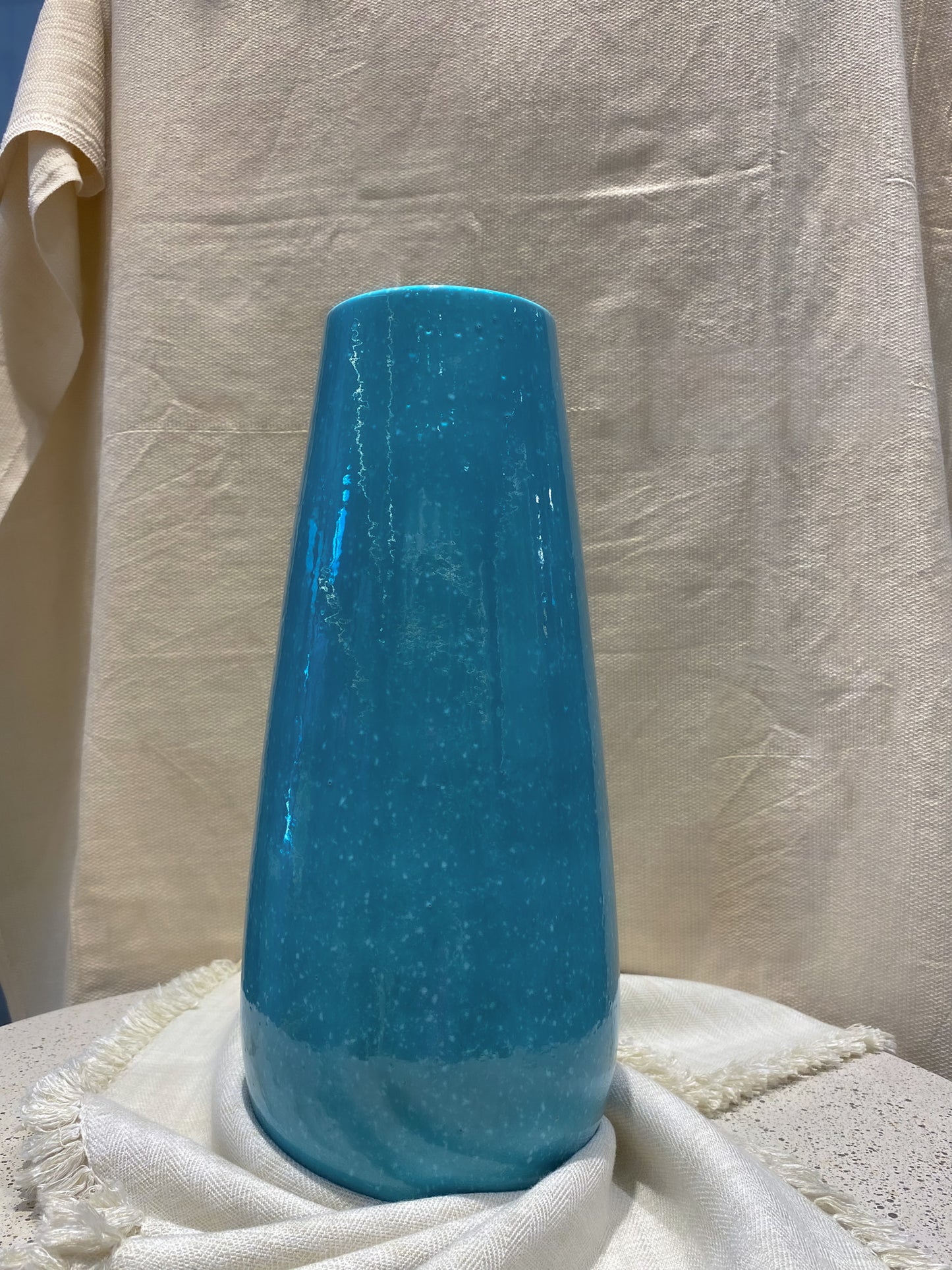 Cone Vase Blue