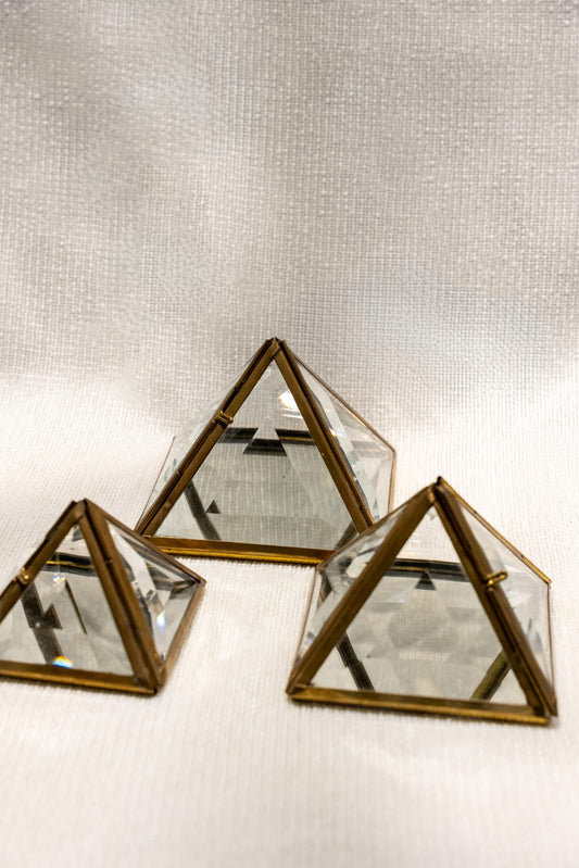 Copper Pyramids Set