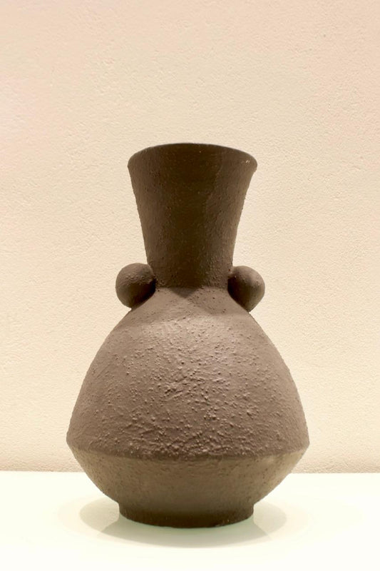 Black Pottery Vase