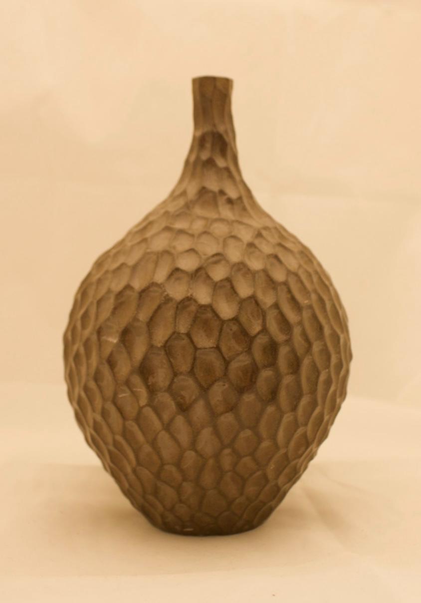 Brown Pottery Vase