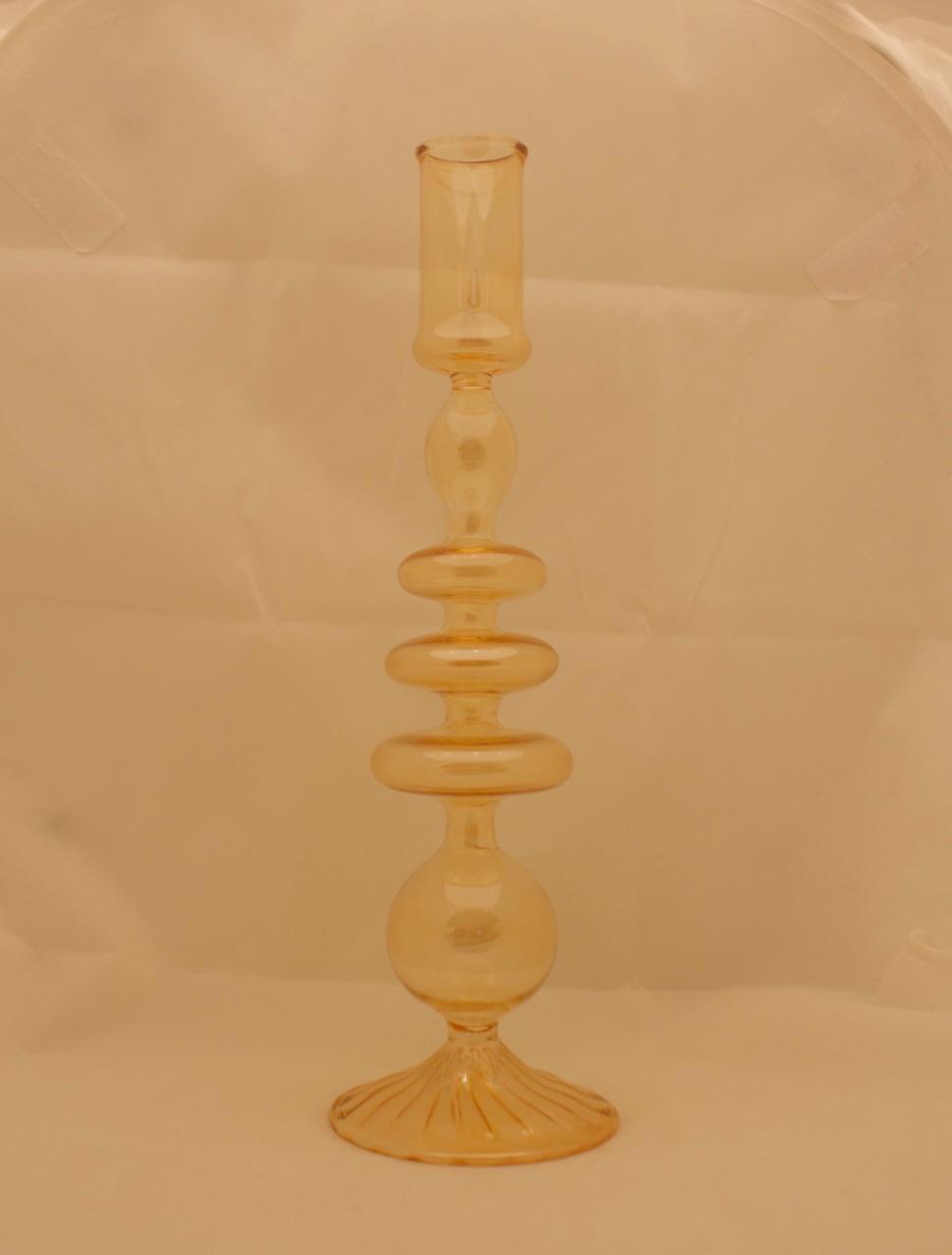 Yellow Candle Holder