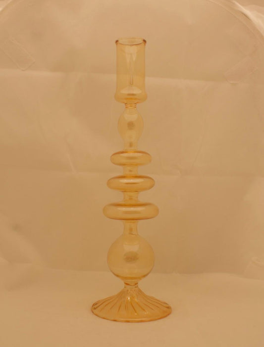 Yellow Candle Holder