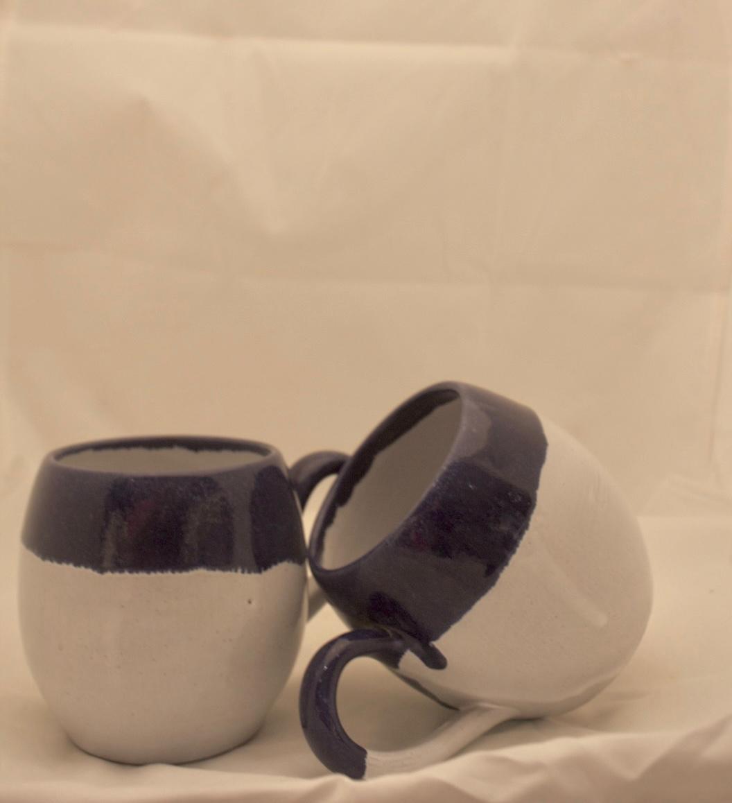 Blue-White Pottery Mug