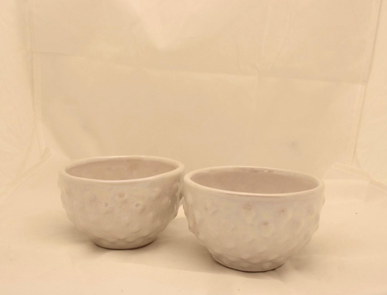 White Dots Bowl